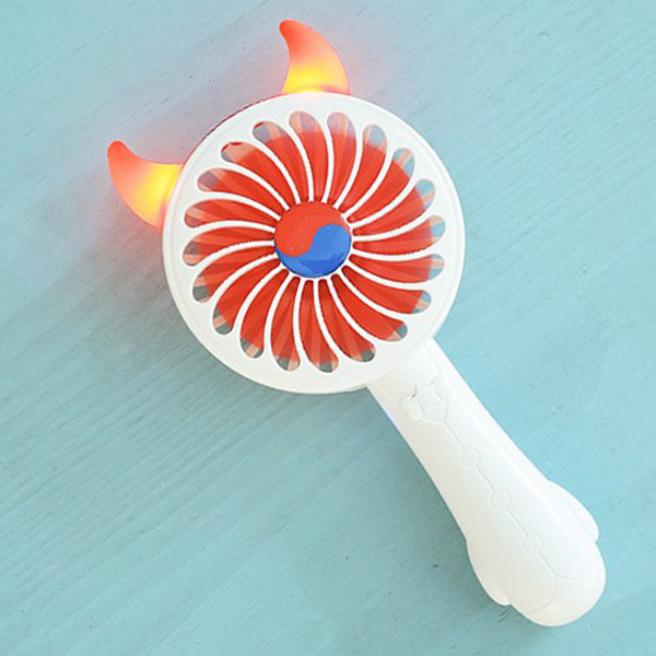[CO] LED 데빌 핸디선풍기(화이트) 미니선풍기