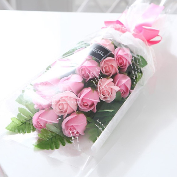 [CO] 장미 15송이 꽃다발 핑크 로즈데이