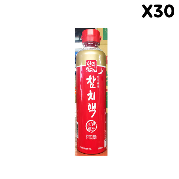 [FK] 한라식품 참치액젓 500g X30