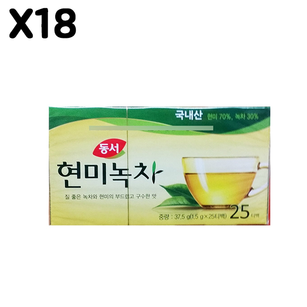 [FK] 현미녹차(동서 25T)X18